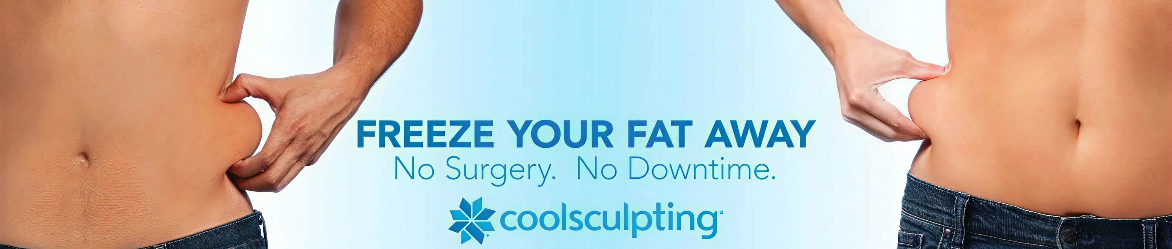 Freeze Your Fat Away with CoolSculpting® Elite. No Surgery, No Downtime.