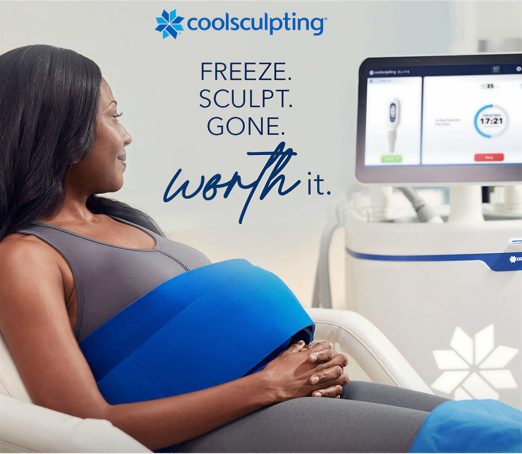 Freeze. Sculpt. Gone.